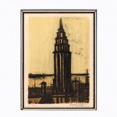 BERNARD BUFFET, "SKYSCRAPER" N