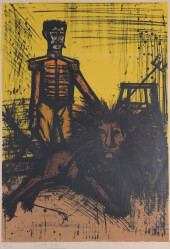 BERNARD BUFFET "THE LION TAMER