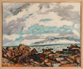 BERNARD CHAET (1924-2012) OIL