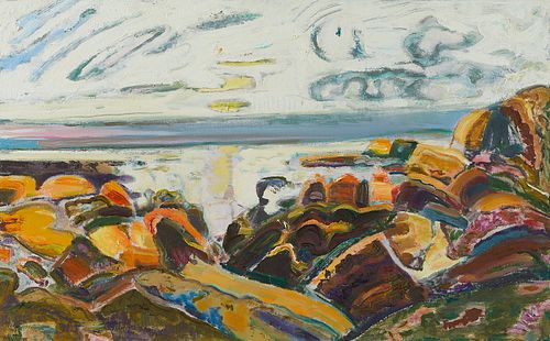 BERNARD CHAET "BROKEN SKY I"