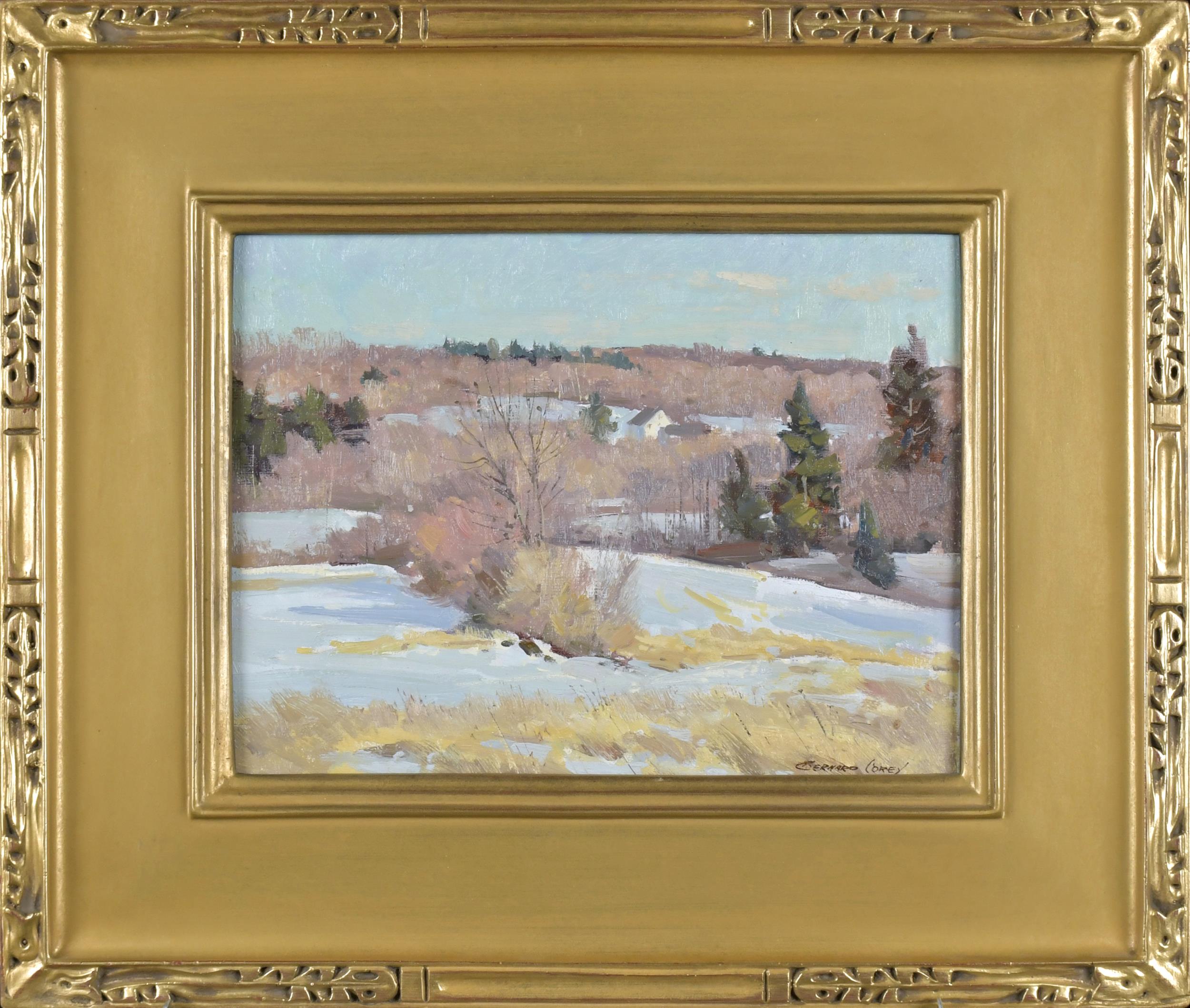 BERNARD COREY O/B, ‘A WINTERS DAY’.