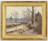 BERNARD COREY, OIL ON MASONITE