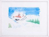 BERNARD ECKSTEIN VINTAGE SKI W