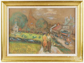 BERNARD GUSSOW, PASTEL NEW YOR