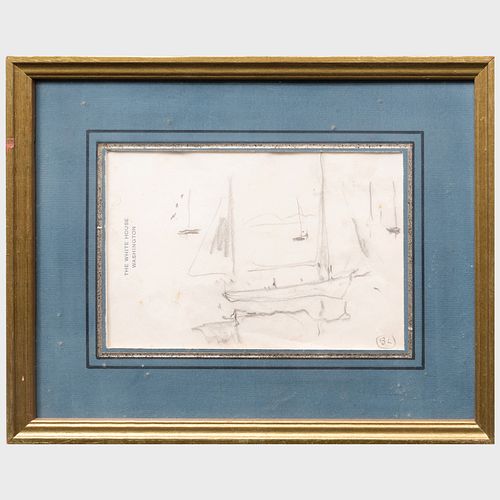 BERNARD LAMOTTE (1903-1983): SKETCH