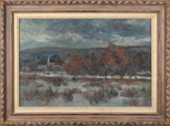 Bernard Lennon oil on masonite, New