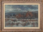 Bernard Lennon oil on masonite