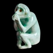 BERNARD MOORE JADE GLAZE SEATE