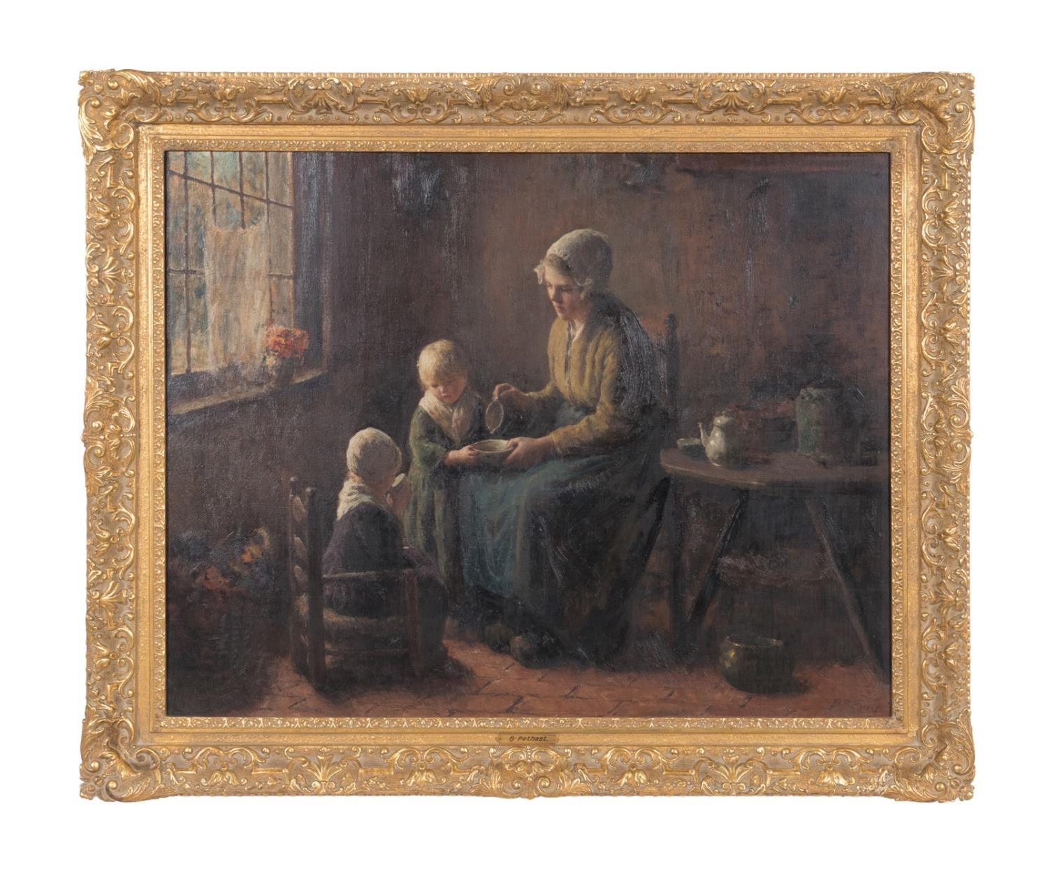 BERNARD POTHAST, WOMAN WITH