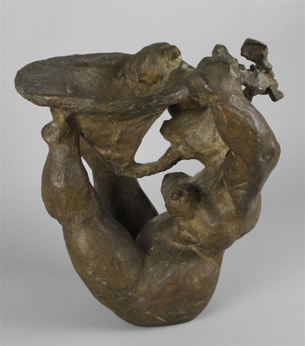BERNARD REDER WOMAN PLAYING TRUMPET