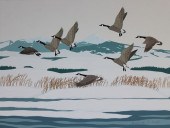 BERNARD SCOTT (20TH C.) "DUSKY