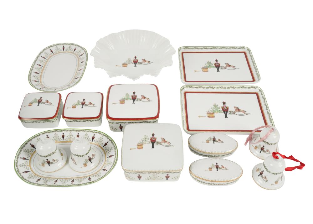 BERNARDAUD GRENADIERS PORCELAIN