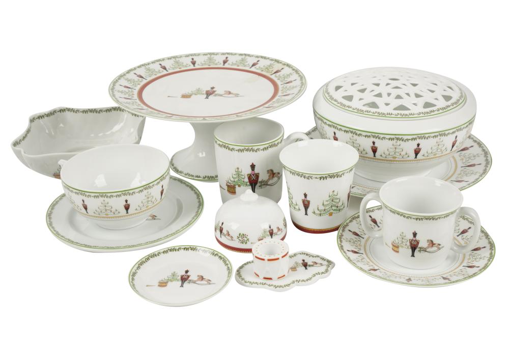 BERNARDAUD GRENADIERS PORCELAIN