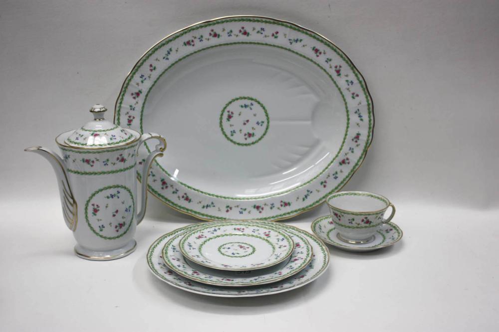 BERNARDAUD, LIMOGES CHINA SET, 57