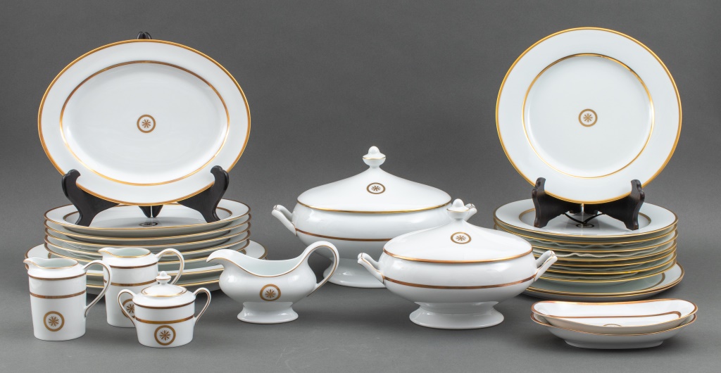 BERNARDAUD PORCELAIN SPARTE GOLD