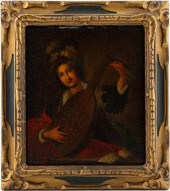 BERNARDO STROZZI, LUTE PLAYER,