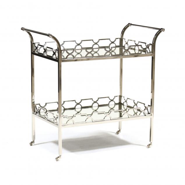 BERNHARDT, CHROME AND MIRRORED