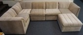 BERNHARDT LIGHT BROWN CORDUROY