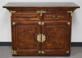 BERNHARDT MING-STYLE BURLWOOD