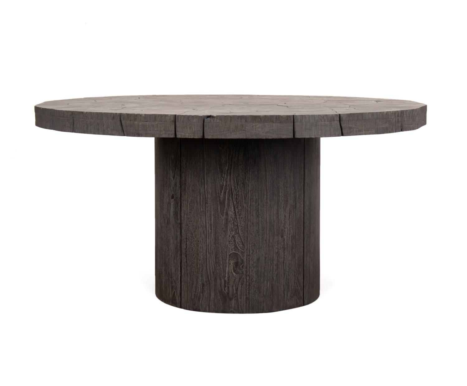 BERNHARDT ROUND TEAK "MADURA'