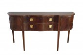 BERNHARDT STAINED MAHOGANY SID