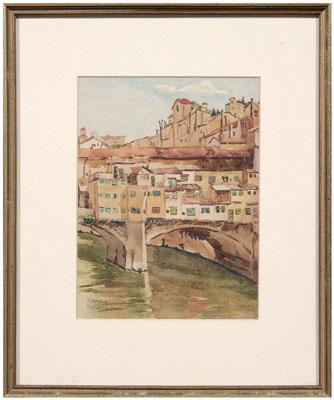 Bernice M. Webster watercolor