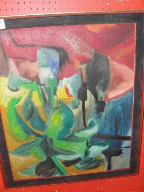 BERNSTEIN 63  Oil On Canvas