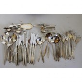 Bero silver plate cutlery serv