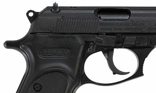 BERSA THUNDER 380 DA PISTOL, CASE