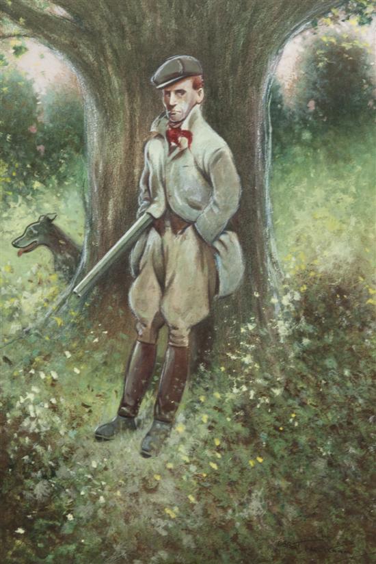 Bert Hookam (British) Hunter