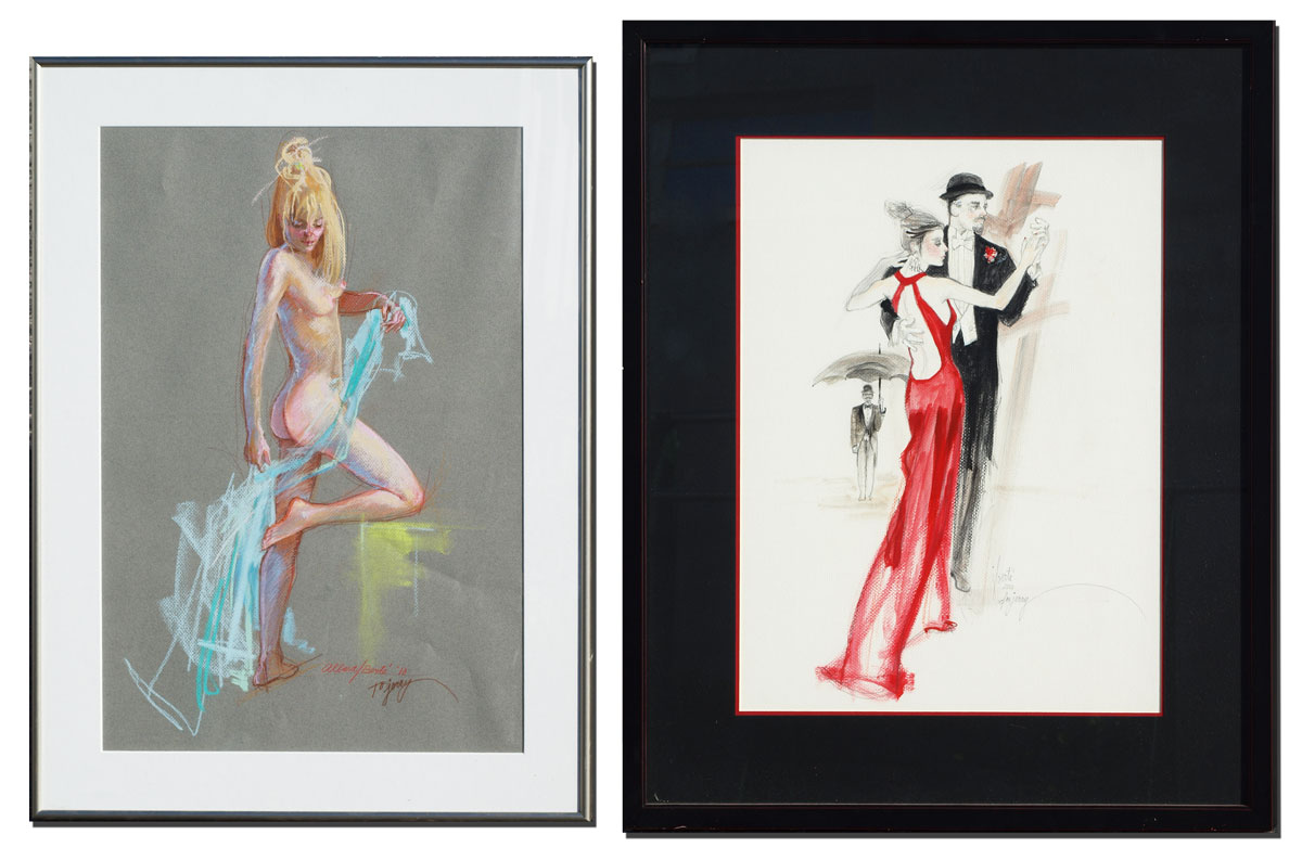 BERTE Jean (American 20th Century):