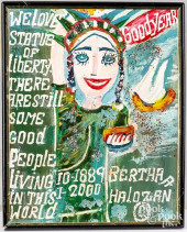 BERTHA HALOZAN (AMERICAN 1917-