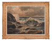 BERTHA LARSON SIGNED MID C OIL