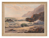 BERTHA LARSON SIGNED MID C OIL