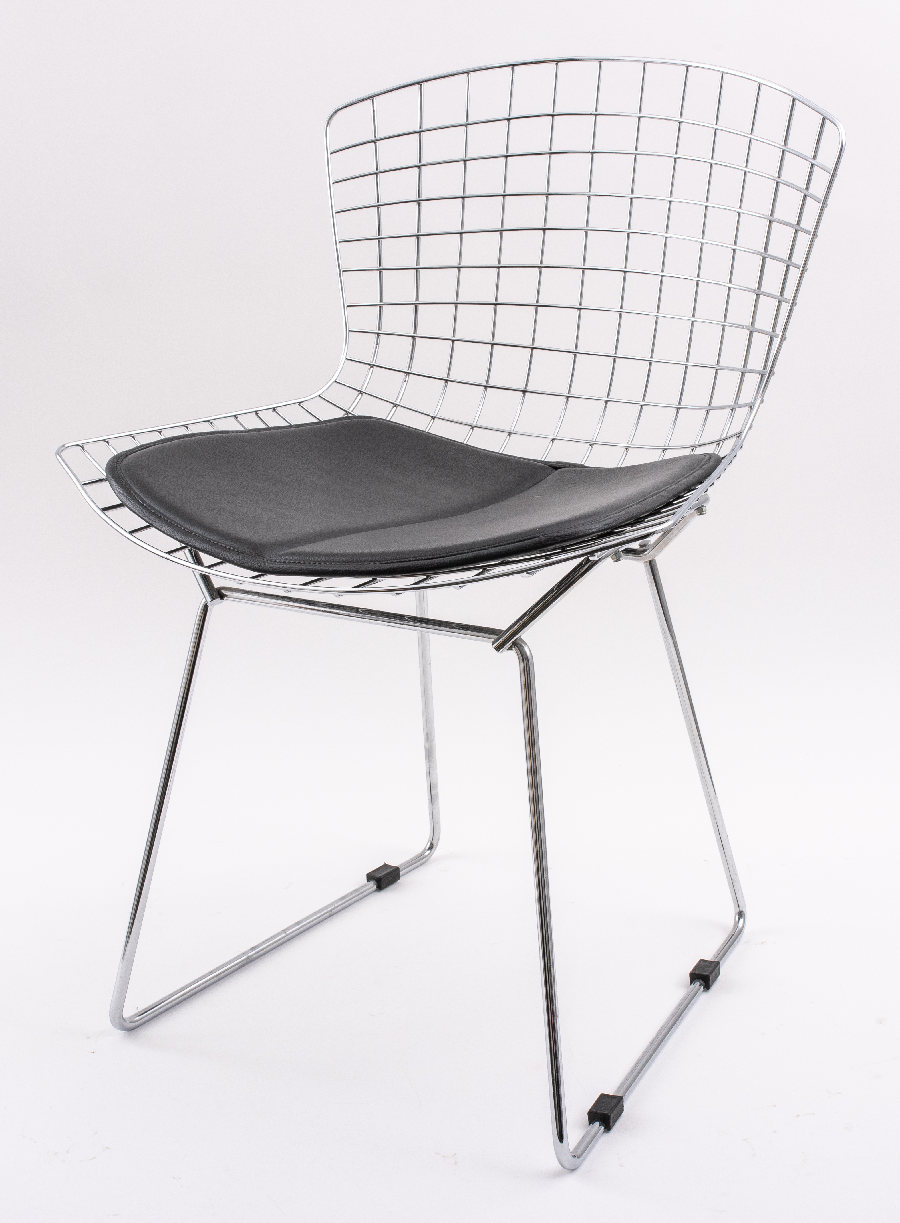 BERTOIA FOR KNOLL CHROME METAL SIDE