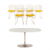 BERTOIA STYLE CHAIRS & TULIP T