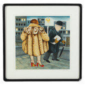 BERYL COOK 1926-2008 FUR COAT
