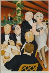 BERYL COOK SERIGRAPH THE BARON