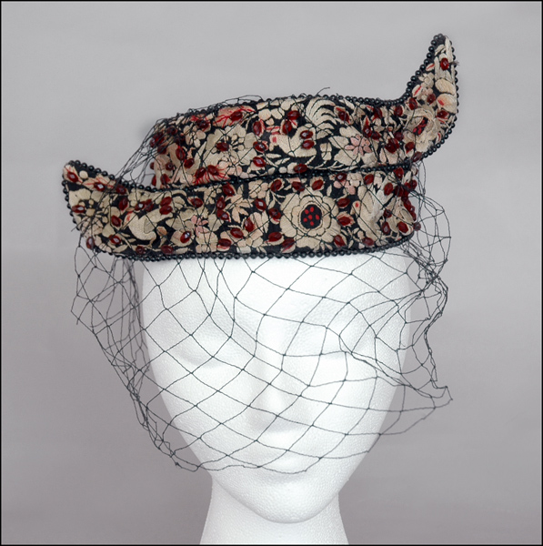 BES-BEN EMBROIDERED LOOP HAT. c.
