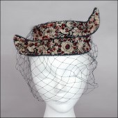 BES-BEN EMBROIDERED LOOP HAT.
