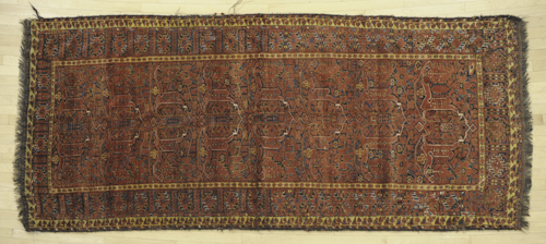 Beshir long rug ca. 1910 10'3" x