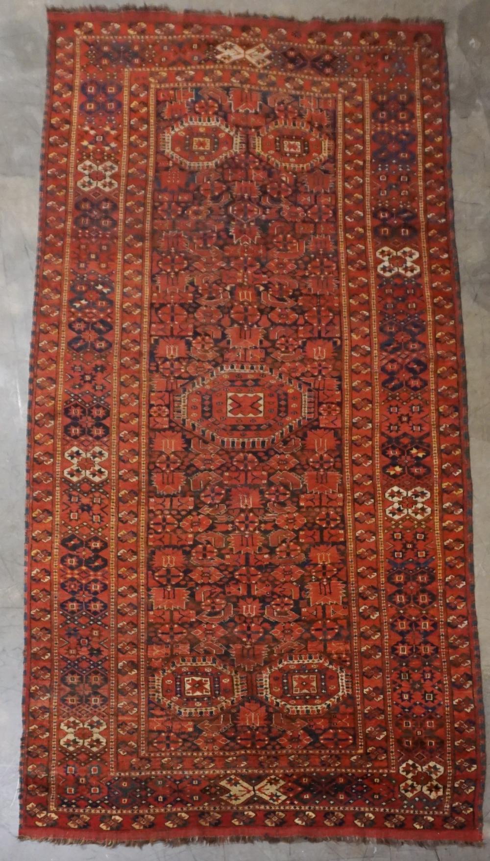 BESHIR RUG, 9 FT 11 IN X 4 FT 10