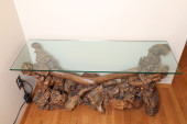 BESPOKE BURLWOOD ROOT CONSOLE