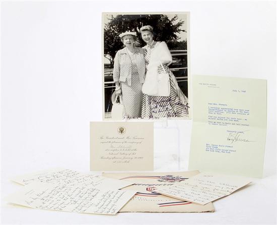 Bess & Harry Truman White House