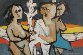 BESSER Leonard. Modernist Oil