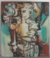 BESSER Leonard. Oil on Canvas