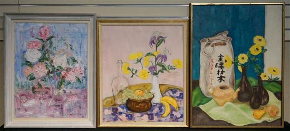 BESSIE BERRY, STILL LIFES, THREE