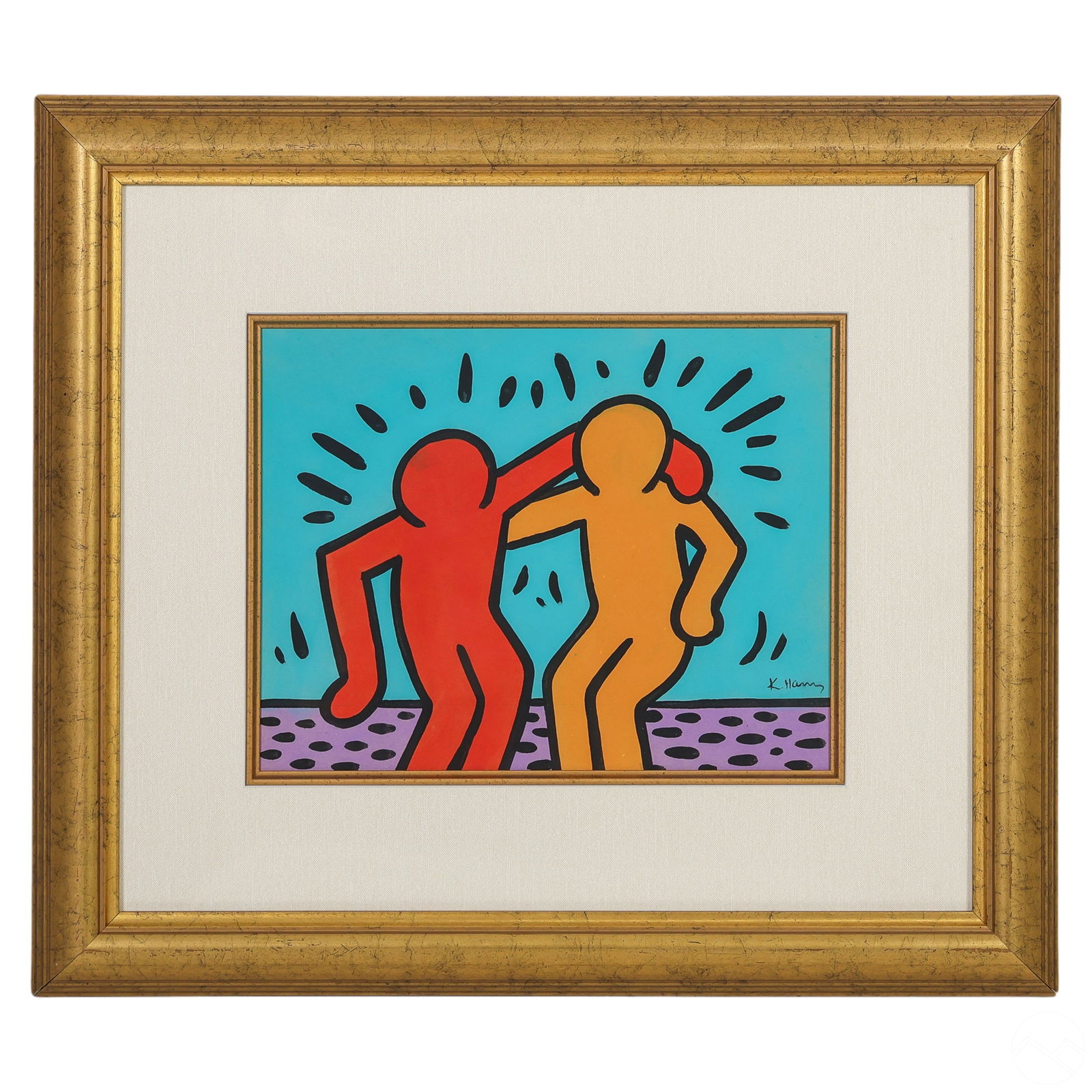 BEST BUDDIES WATERCOLOR PAINTING