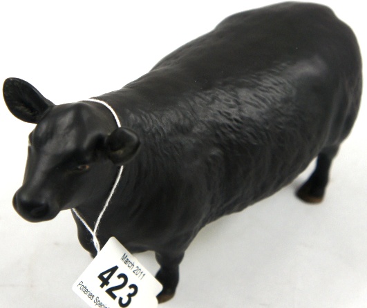 Beswick Aberdeen Angus Cow 1563