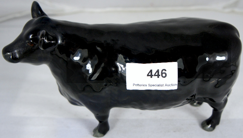 Beswick Aberdeen Angus Cow 1563